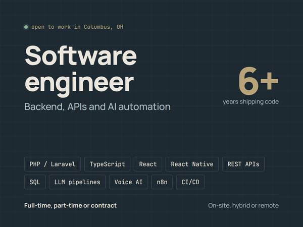 Software Engineer / AI Automation Engineer, 6+ yrs 1