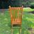 Vintage Mid Century Modern Solid Wood Rocking Chair 4 thumbnail
