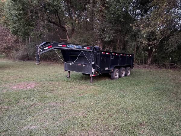 Load Trail Gooseneck Dump Trailer – Triple Axle – Ready to Work 1