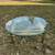 Vintage mid century modern brass and glass top coffee table 2 thumbnail