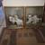 Victorian Era Photo Set of Child & Her Dog 2 thumbnail