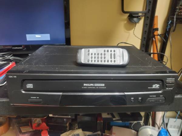 Philips cd changer with remote 1