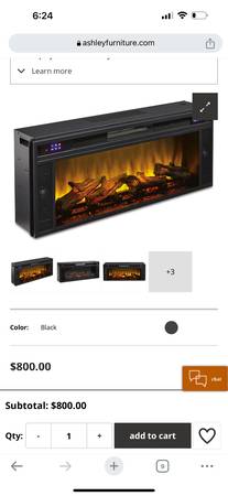 Electric Fireplace 1