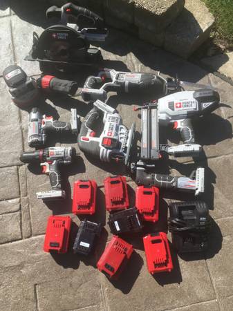 porter cable tool set of 8 1