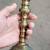 Vintage Pair Brass Chinese Mid-Century Cloisonne Enamel Candlesticks 6 thumbnail