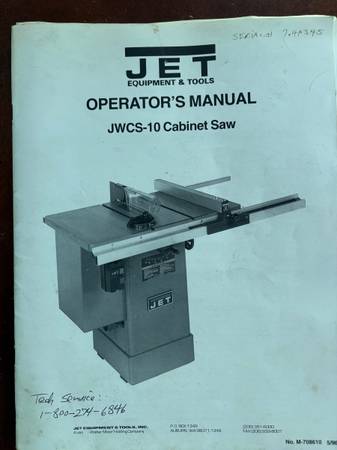 Cabinet Saw 1