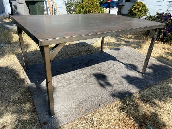 Steel table 1