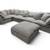 6pc Sereen Modular Sectional Sofa Couch by Aiden & Ivy – Taupe 1 thumbnail
