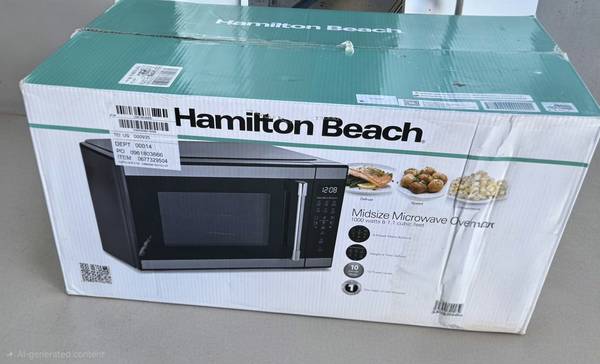 Microwave - brand new never opened box 1