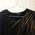Karen Kane (Size X-Large) Solid Black w/Gold Design Tunic Top 4 thumbnail