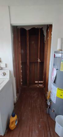 mini Sauna project - construction, flooring, drainage pipe 1