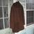 Luigi Borrelli Dark Brown Suede Leather Coat with Removable Cap EU50 2 thumbnail
