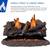 Fireplace log set ventless dual fuel thermostatically controlled by th 5 thumbnail