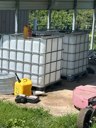 Two water tanks 1