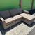 Crate and barrel sectional sofa / couch 2 thumbnail
