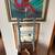 Vintage Postmodern Verdigris Table Lamp 1 thumbnail