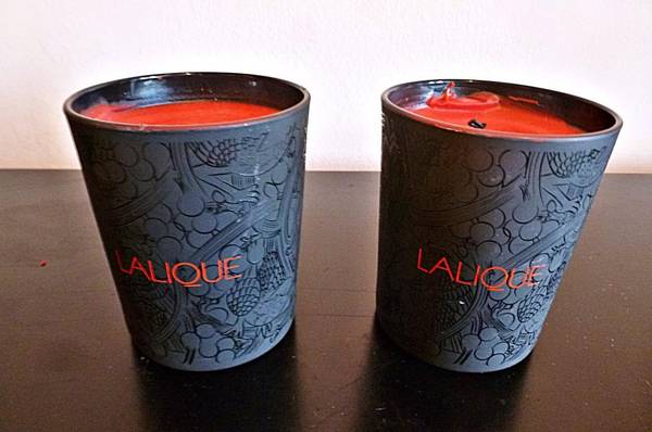 Lalique Les Vendanges Saint-Emilion Bordeaux Scented Candle 1