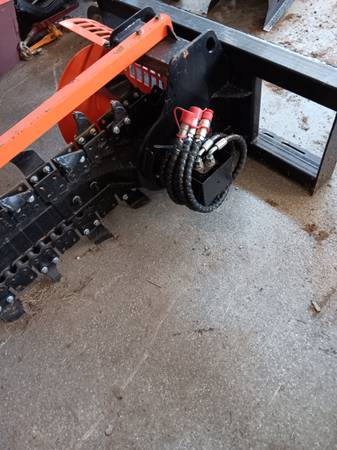 Future trencher for skidloader 1
