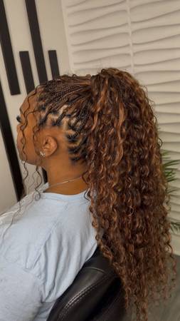 Braids, makeup 1