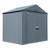 New - Arrow 8-ft x 6-ft Elite Galvanized steel Storage Shed 1 thumbnail