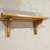 Real wood, wall mounted, rustic shelves with brackets 8 thumbnail