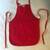 MACYS CLASSIC RED APRON WITH FRONT POCKETS [NEW] 6 thumbnail