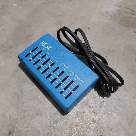 Vintage Ross 10-Band Graphic Equalizer 1