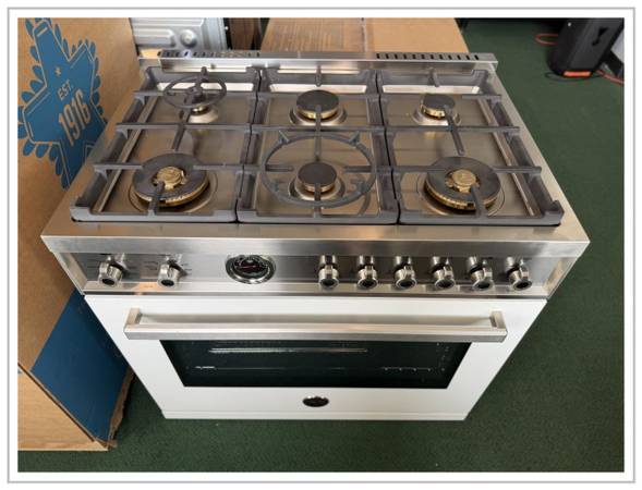 Bertazzoni – 36″ Professional Series range Gas oven Natursl Gas-Wh 1