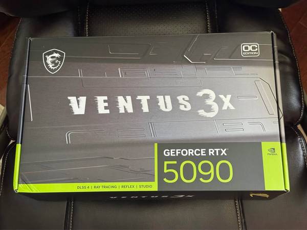 Nvidia GeForce RTX 5090 MSI Ventus 3x OC GPU 1