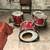 1960s MIJ 4 Piece Red Sparkle Drum Kit 3 thumbnail