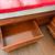Solid Redwood Cal King Bed With 6 Drawers Underneath + Nightstands 3 thumbnail
