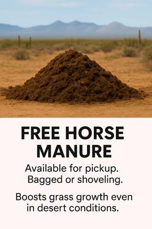 Free Horse Manure 1