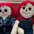 Raggedy Anne & Andy Hand made 3’tall 2 thumbnail