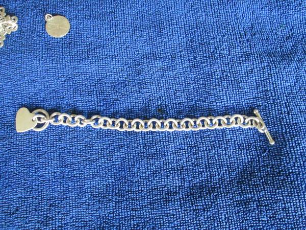 Sterling Bracelet with Heart Charm - $30 (Upper East Side)63471376304387120