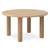 Article Adel 55.5" Round Dining Table - White Oak 6 thumbnail