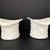 Pair of Fenton White Daisy and Button Milkglass Top Hats 5 thumbnail