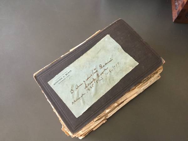 Vintage Scrap Book from Shelby, NC 1