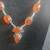 Sterling Silver Amber Necklace & Earrings - 925 3 thumbnail