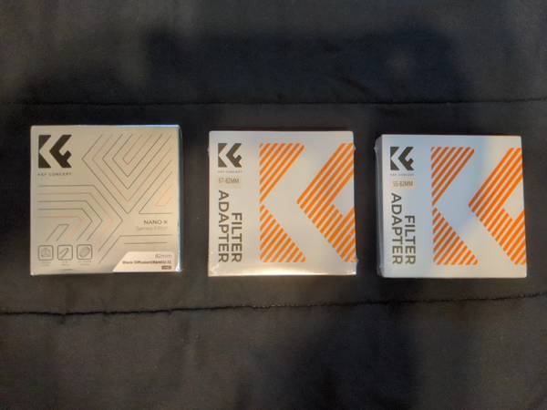 K&F Concept - Filter and Adapters 1
