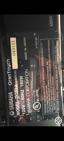 Yamaha self playing piano 1