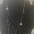 JLO Jennifer Lopez long 42" Necklace with black and rhinestone beads 6 thumbnail