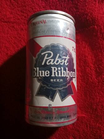 VINTAGE NEVER OPENED PABST BLUE RIBBON 7 FL.OZ. 1