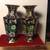Vintage Pair Chinese Cloisonne Vases 8 thumbnail