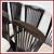 Dark Brown Dining Chairs With Cream Sueded Upholstery, Set Of Six 10 thumbnail