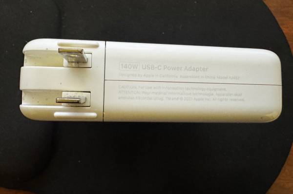 Genuine Apple 140W USB-C Magsafe 3 AC Power Adapter for Macbook