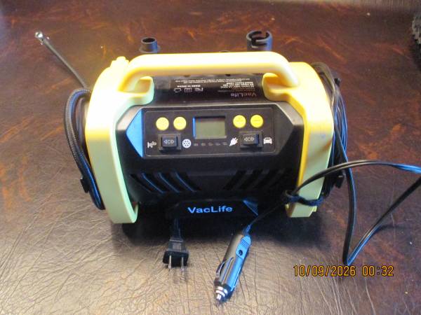 Air Compressor, Tires and Inflatables, Dual Motors and Power 1