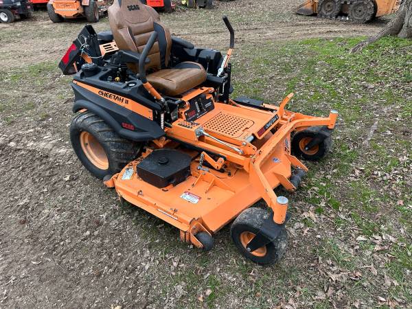 2023 SCAG CHEETAH II - 72" - 38hp kawasaki EfI suspension ride 2-speed 1