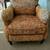 Bassett-upholstered Brown Paisley Chair 2 thumbnail