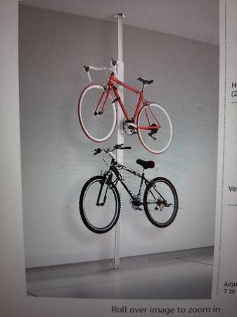 Vertical bike rack 1