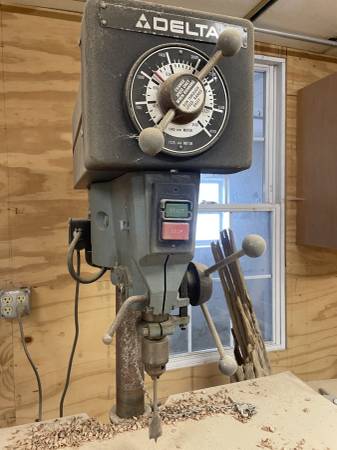 Delta Pro drill press 1